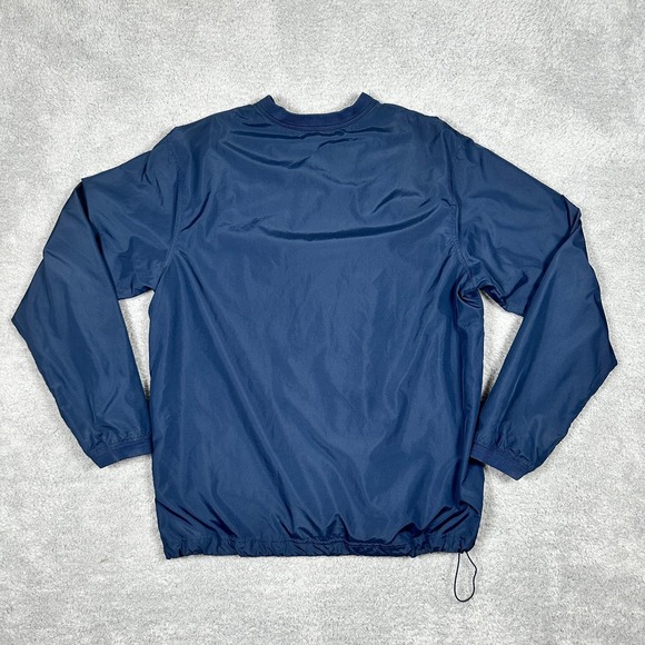 Vintage 2000s Nike Golf Windbreaker Jacket Pullover V Neck Mens Size XL Blue - Picture 2 of 10